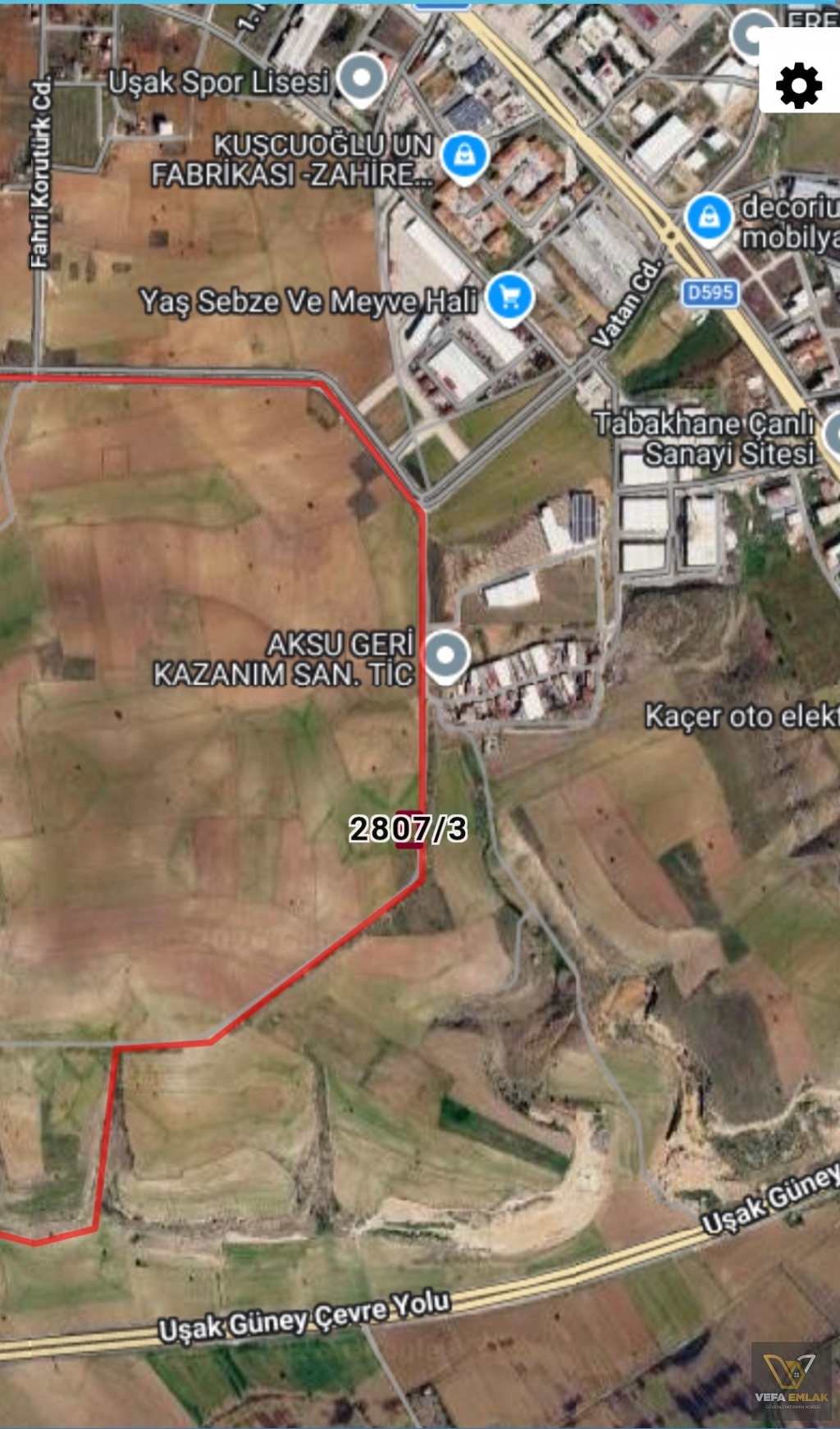 FATİH MAHALLESİ'NDE 32 DAİRELİK PROJEYE UYGUN 2.078,75 m² ARSA