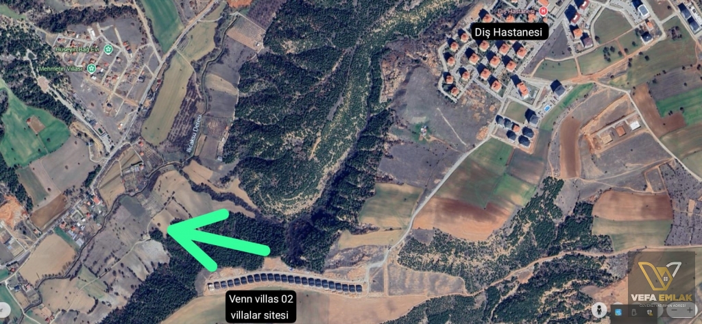 Y.KARAAĞAÇTA İLK İMARA AÇILACAK BÖLGE OLAN YATIRIMLIK 9.140 m2 SATILIK TARLA