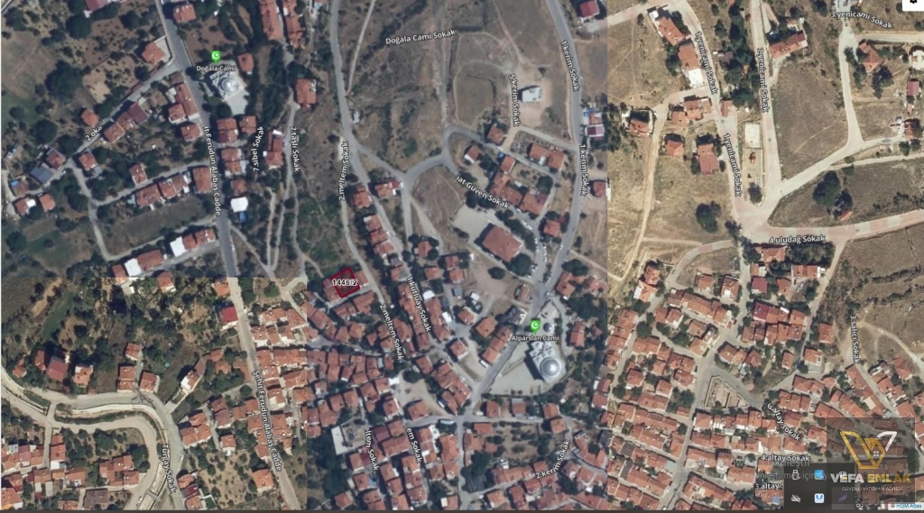 AYBEY MAH. ALPARSLAN CAMİ YAKINI YATIRIMLIK 293 m2 ARSA