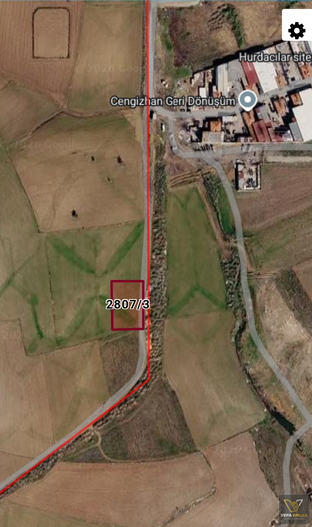 FATİH MAHALLESİ'NDE 32 DAİRELİK PROJEYE UYGUN 2.078,75 m² ARSA