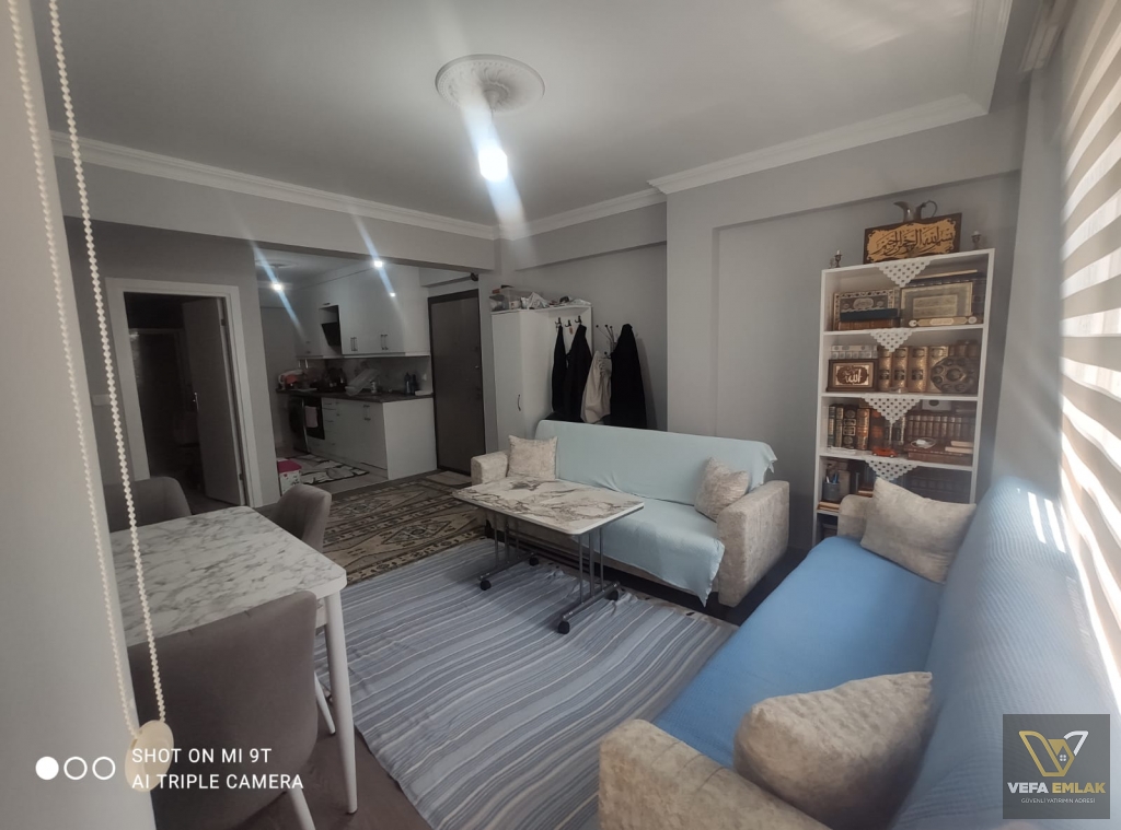 IŞIK MAH. YEŞİL CAMİİ YAKINI SIFIR EŞYALI 2+1 SATILIK DAİRE