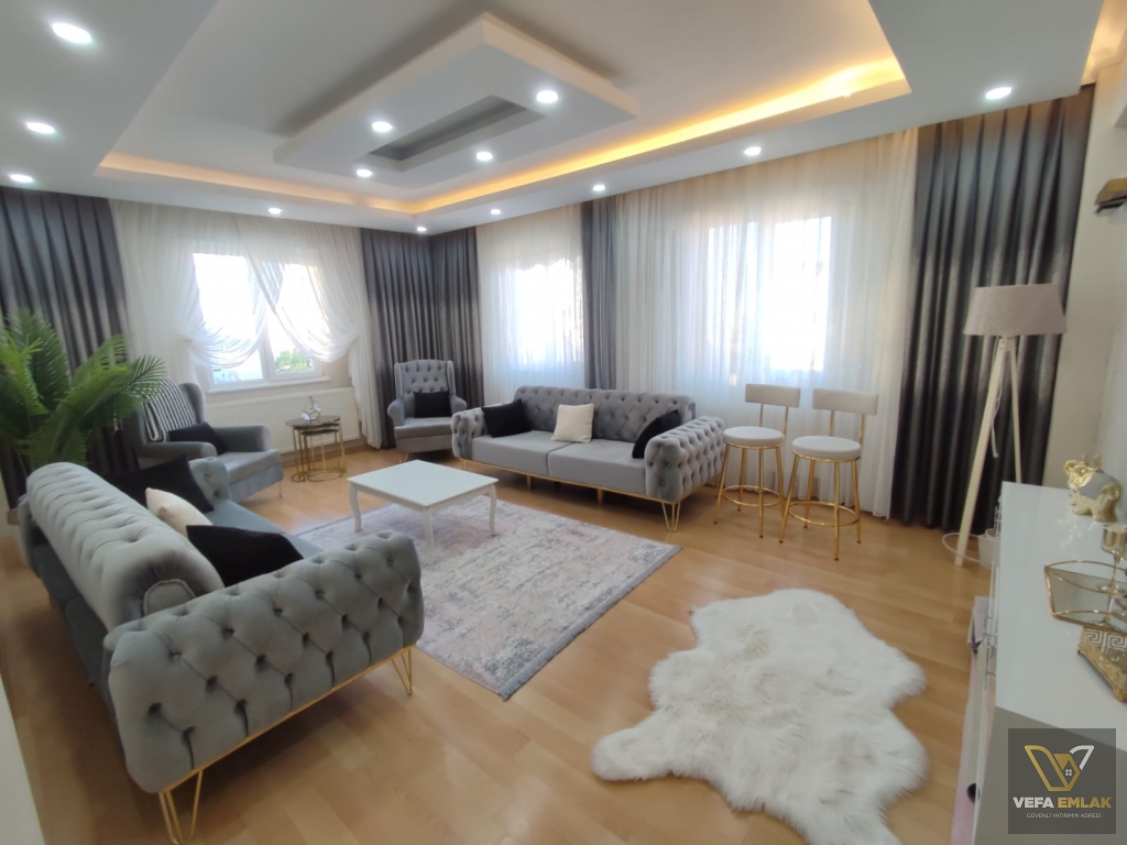 KEMALÖZ MAH.TAKVA CAMİİ YAKININDA 145 m2 3+1 SATILIK LÜKS DAİRE