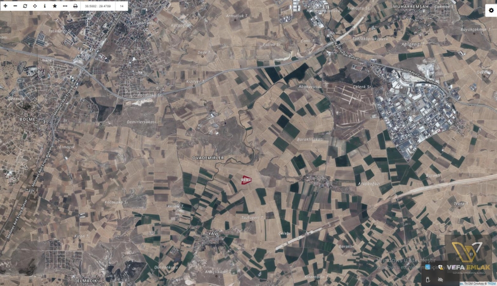 UŞAK MERKEZ YAVU KÖYÜ’NDE 25.779 M2 YATIRIMLIK FIRSAT ARAZİ!